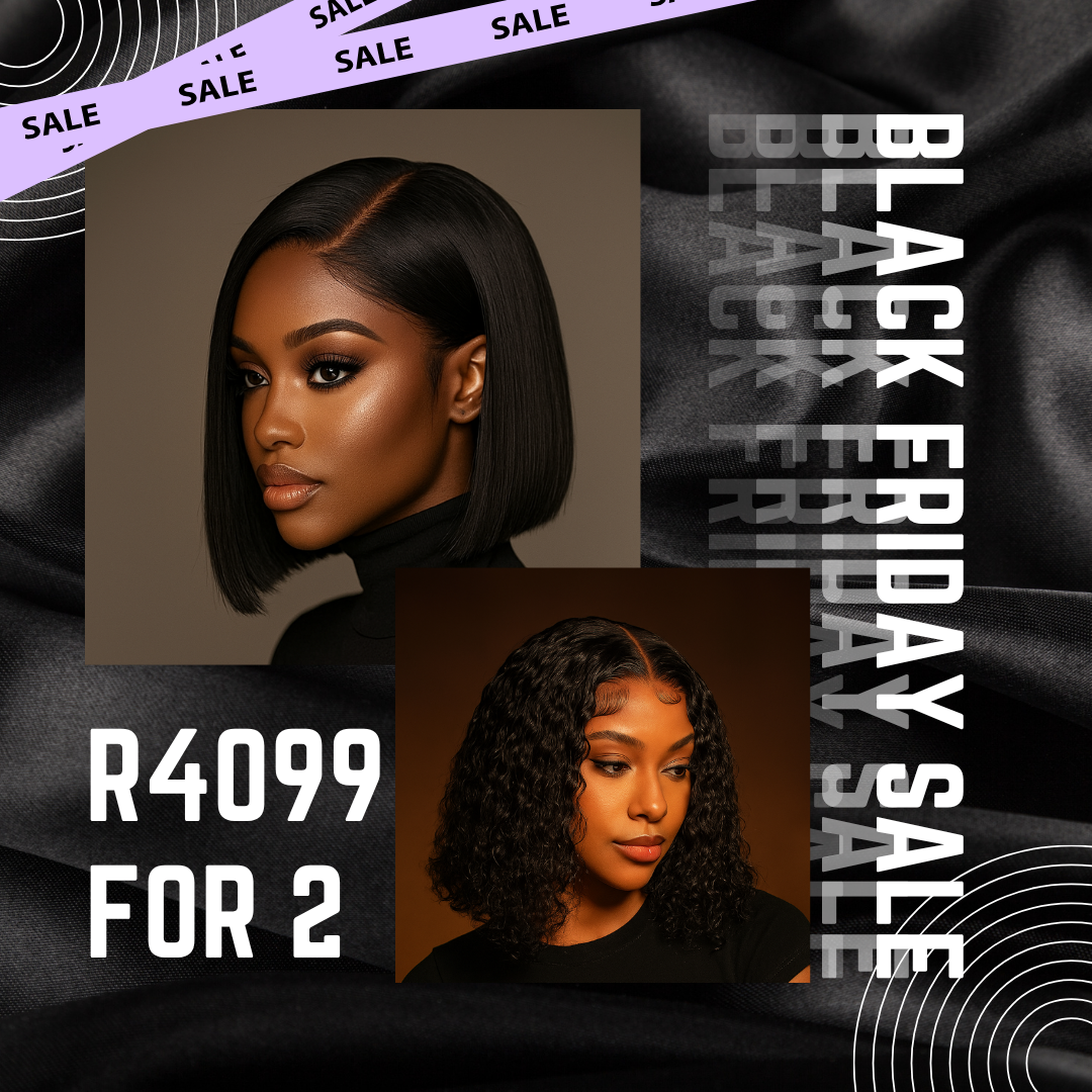 The Premium Human Hair Duo — Double the Glam✨