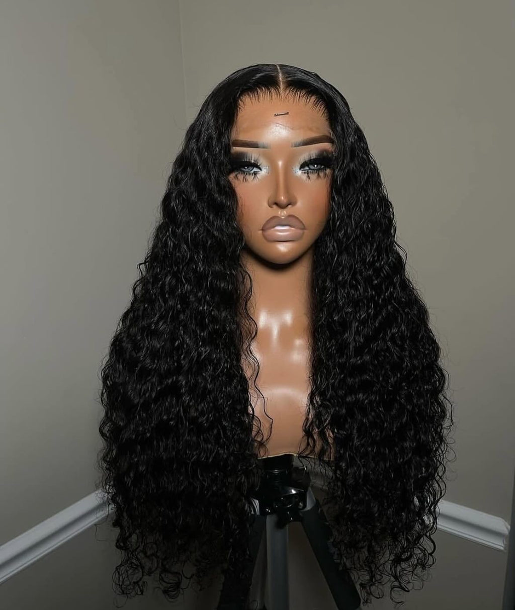 ✨ Miss Amara – Glueless Deep Wave Wig (5x5 Lace) ✨
