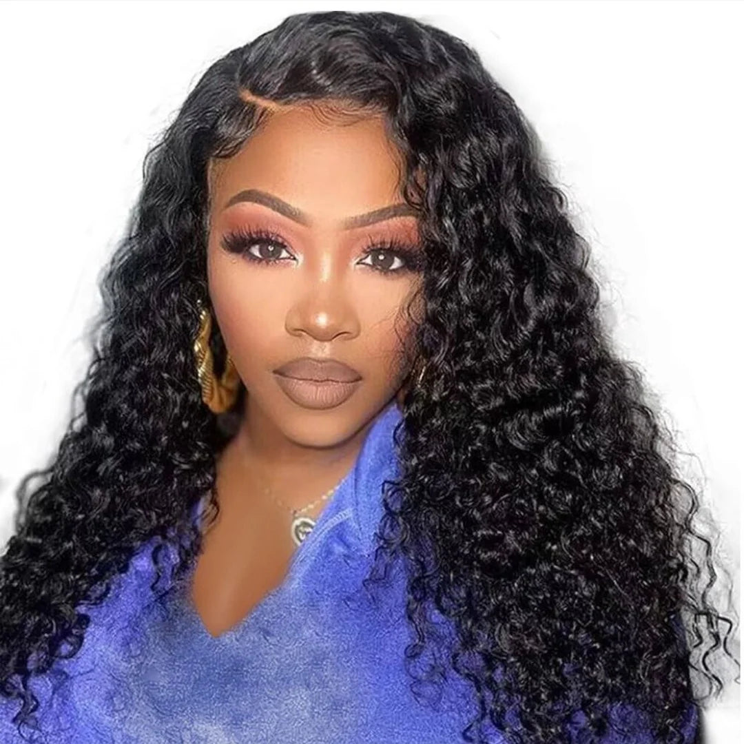 Miss Celeste - Brazilian Hair Water Wave Glueless Wig-13x4 Full Frontal Lace Wig